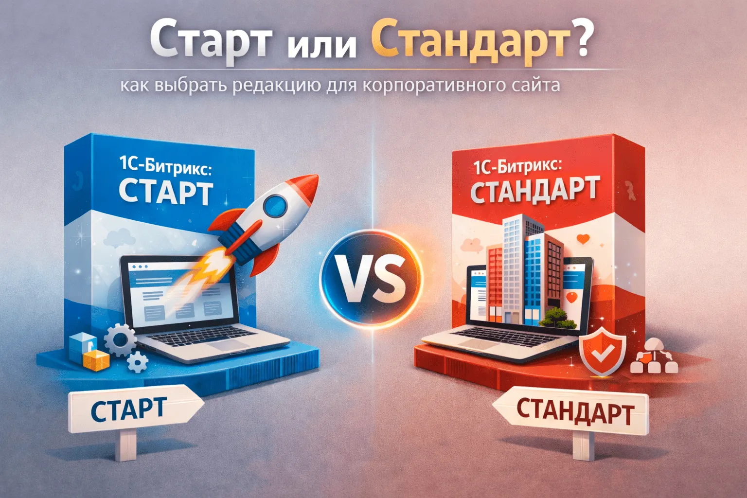 Старт или Стандарт: как выбрать редакцию для корпоративного сайта в Иваново